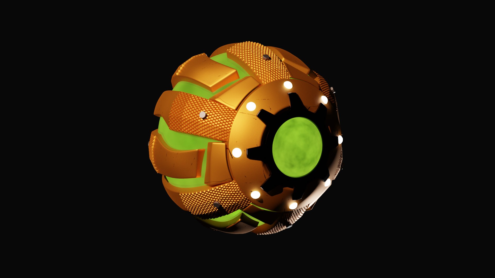 Green Goblin Grenade 3D - TurboSquid 2113869