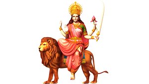 god Maa Katyayani model