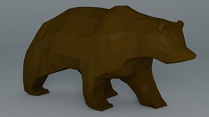 3ds grizzly bear cartoon