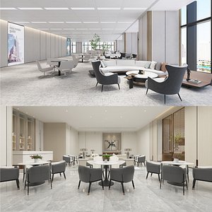 3D 4 Meeting Reception Offices - Collection 01-02