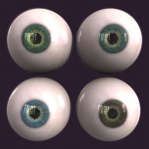 Eyes 3d Model