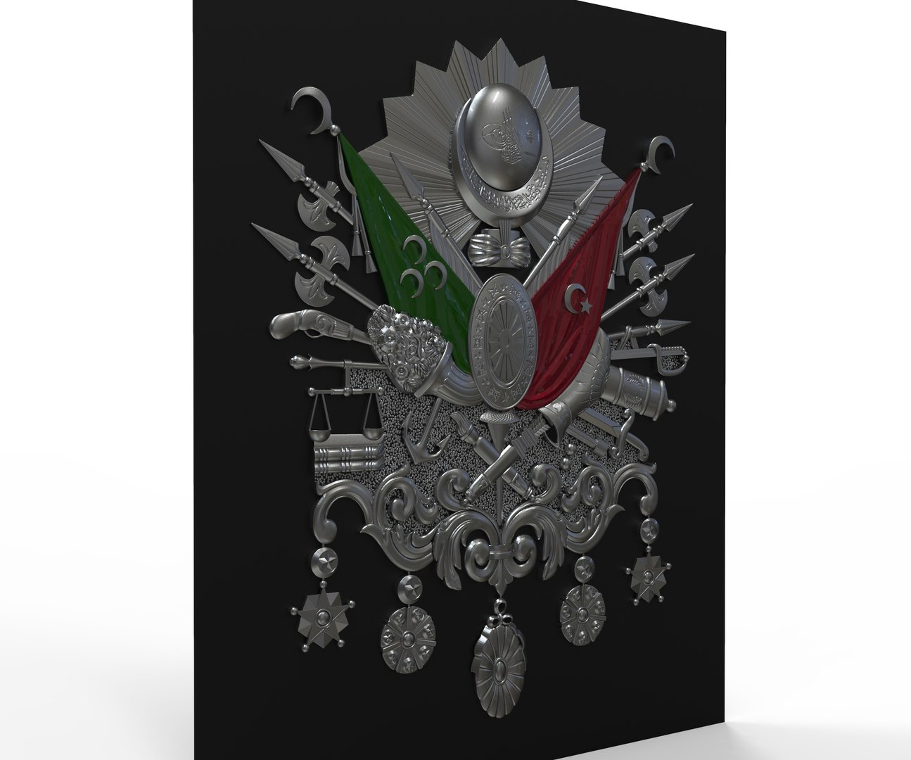 Ottoman Empire Army 3D Model TurboSquid 1485448