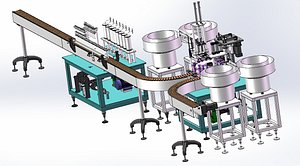 Automatic USB Assembly Machine - High-Speed Electronic Component Assembly Line