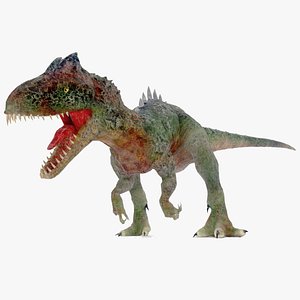 Allosaurus Animated 3D Model 3D model