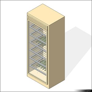 beverage cabinet 3d rfa