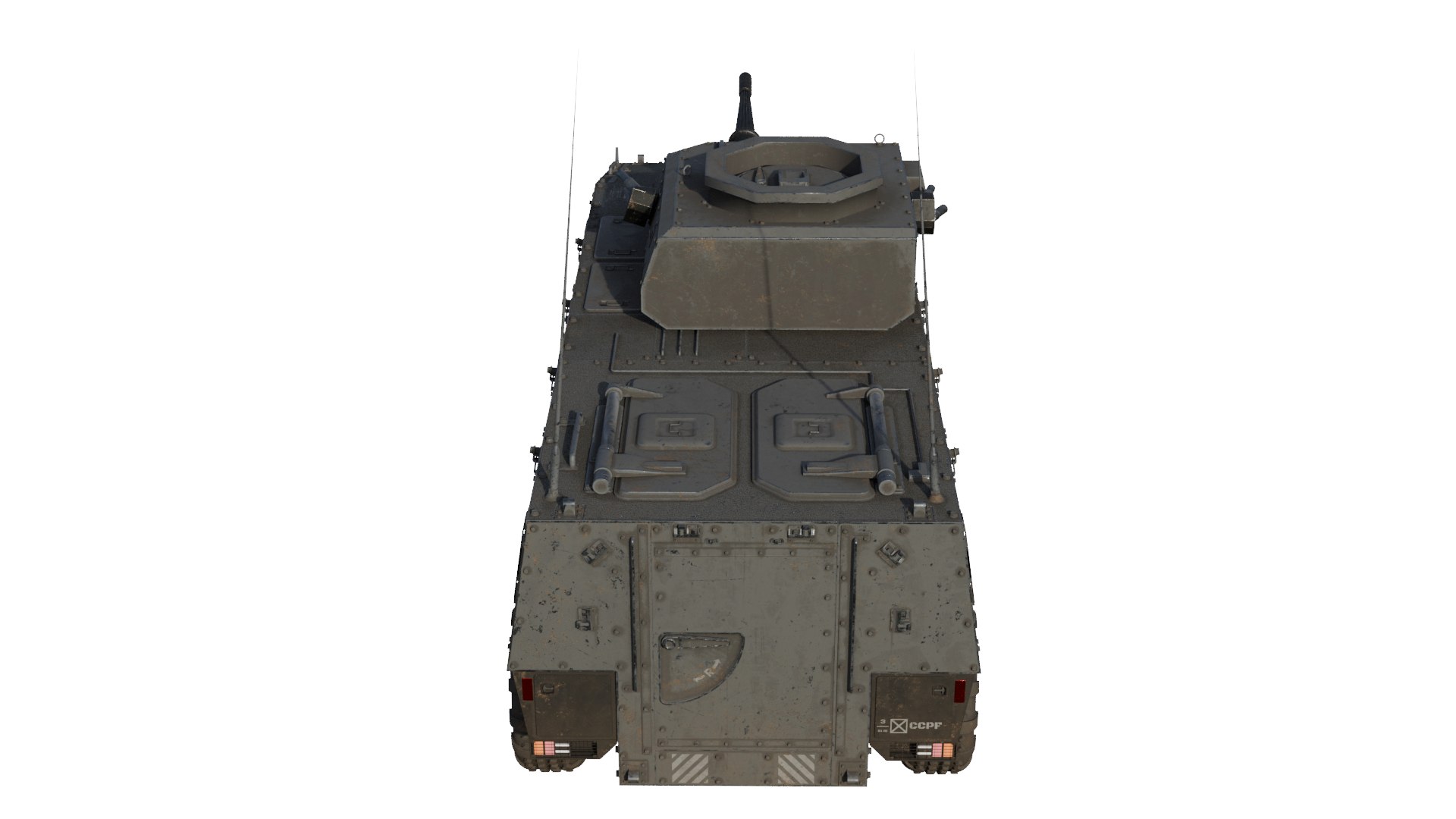 IFV Gray 3D Model - TurboSquid 2334677