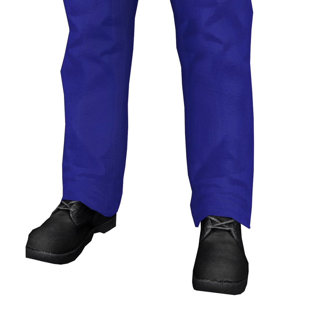 Character worker person 3D model - TurboSquid 1305186