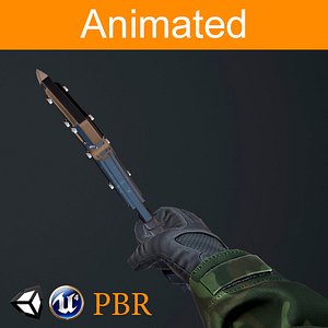 fps hands axe model