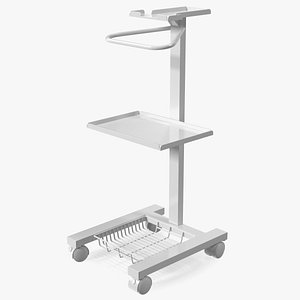 3D model Medical Cart on Wheels