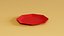 Collezione di piatti Low Poly