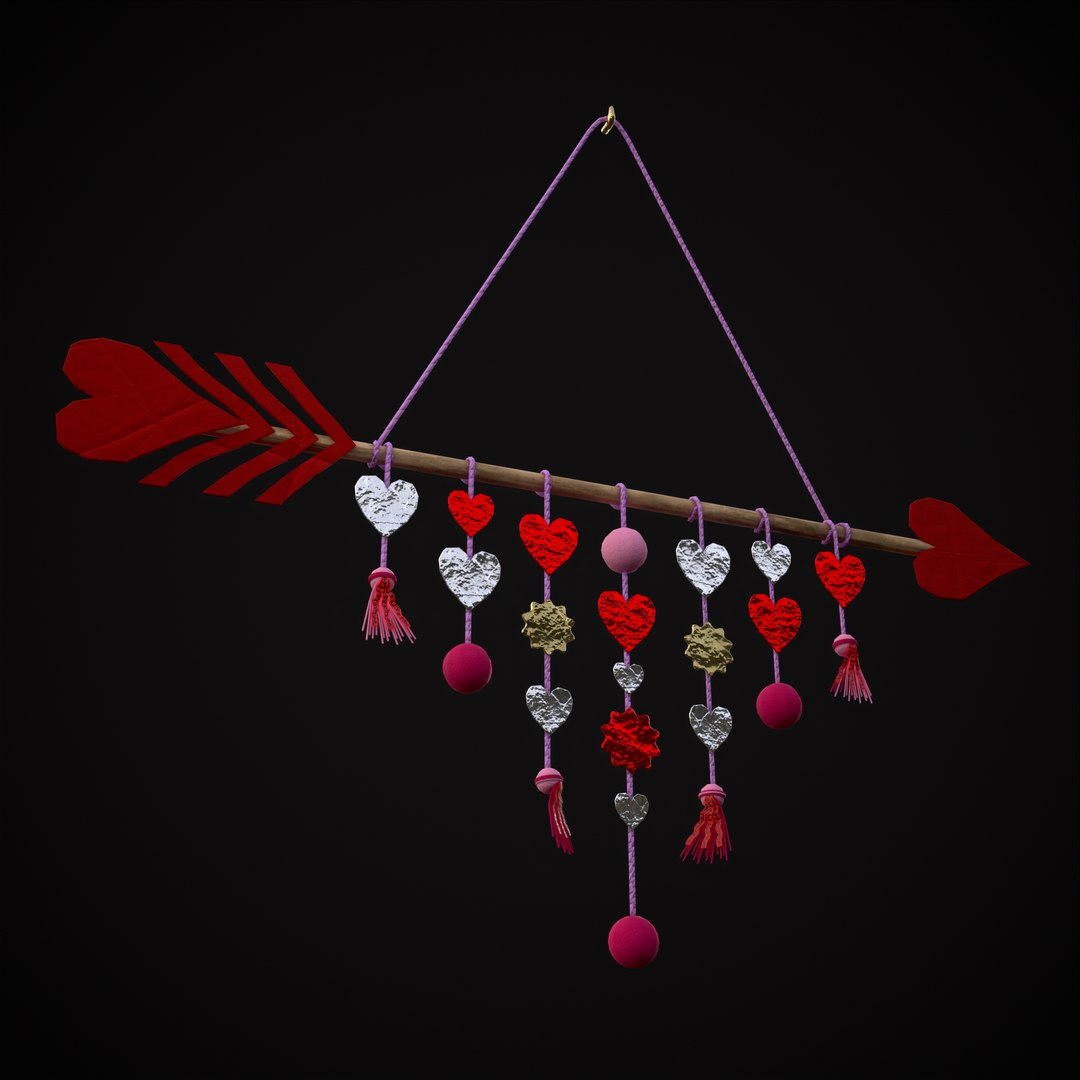 3D model Valentines Arrow Hanger https://p.turbosquid.com/ts-thumb/uR/8SPZz5/hm/25/png/1676430187/1920x1080/fit_q87/3c2cf4c9114e8b8d23fea3f4996e1b8e8a920c48/25.jpg