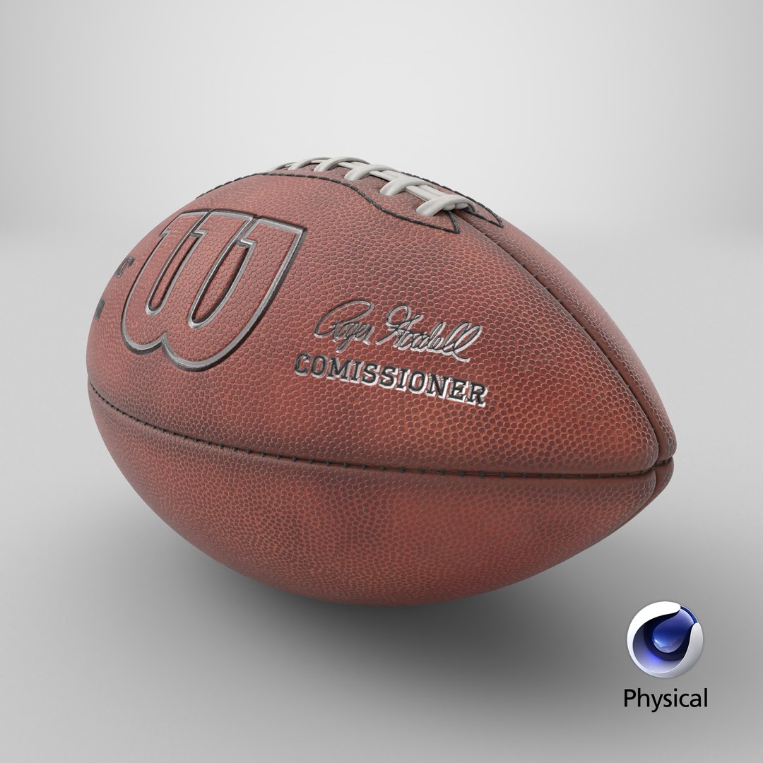 American Football Ball Wilson 8K 3D model https://p.turbosquid.com/ts-thumb/uR/8eADaN/Cm/stemcell_cinema_4d_physical_render/png/1718048379/1920x1080/fit_q87/817288fc3691350b109da9af308a5daf0ee723f4/stemcell_cinema_4d_physical_render.jpg