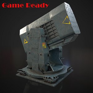 3D airframe missile model