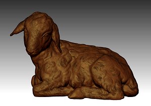 3D lamb sheep model