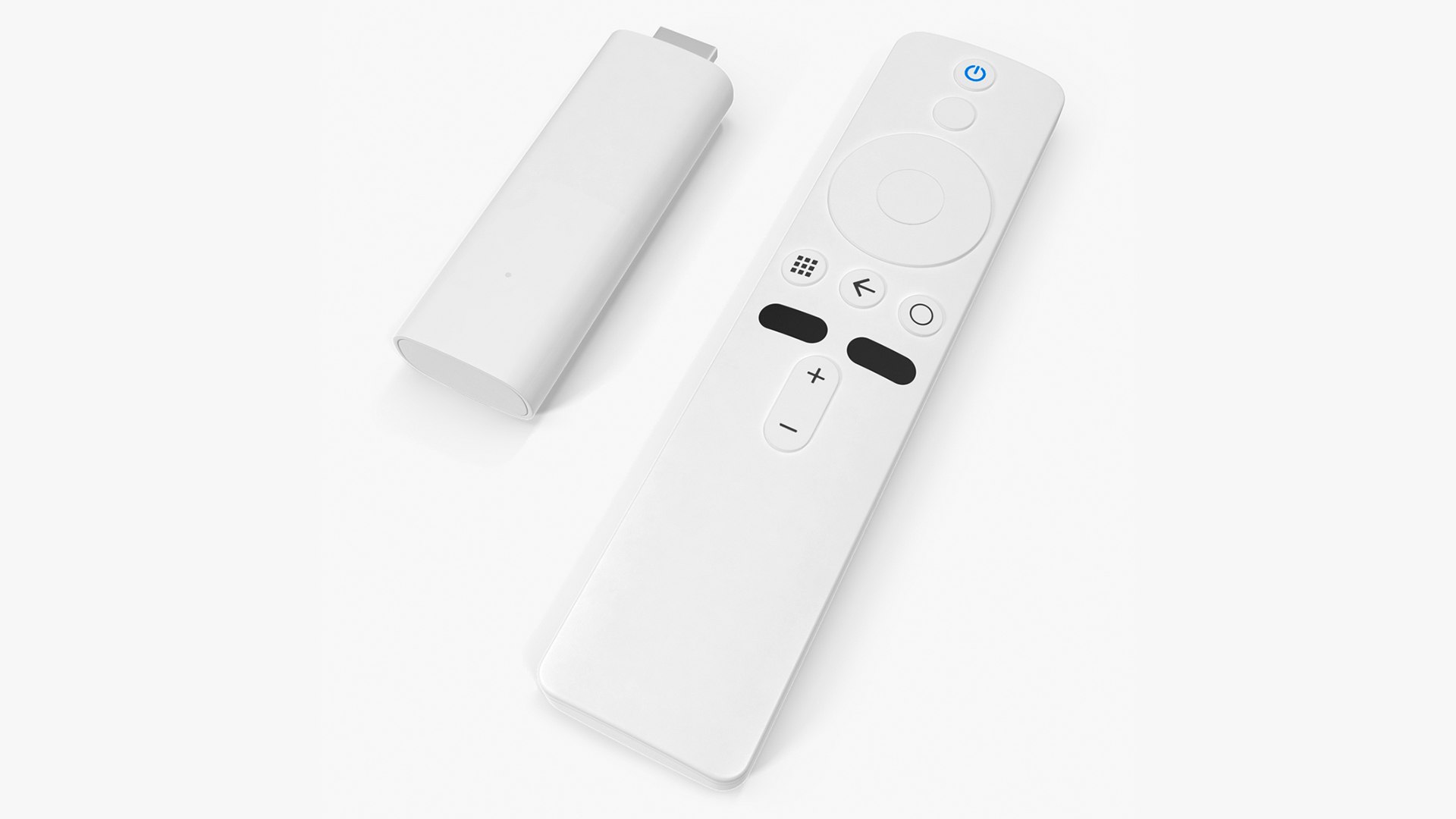 TV Stick with Remote Controller 3D model preview
