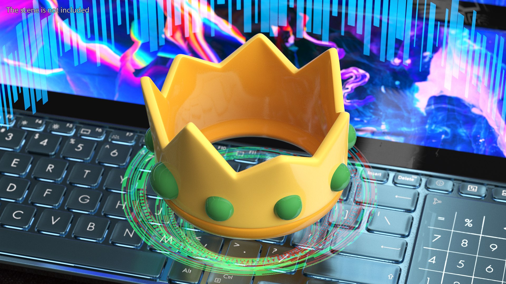 Crown Emoji 3D model https://p.turbosquid.com/ts-thumb/uR/OU3kVt/Ta/crownemoji3dsmodel004/jpg/1647635096/1920x1080/fit_q87/3205322550e75d16ee5b1bbe4be2ffee82807dcf/crownemoji3dsmodel004.jpg
