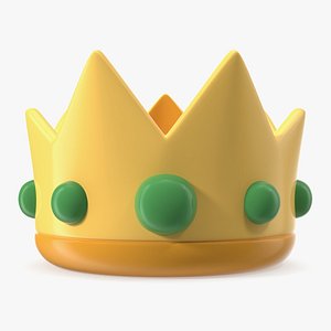 Crown Emoji 3D model