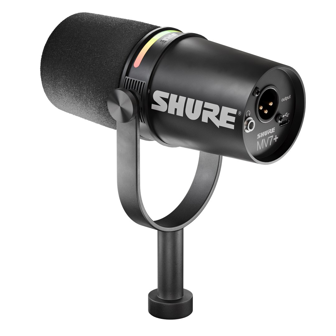 3D Shure Motiv MV7 Plus Microphone - TurboSquid 2290176