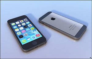 iphone 5 phone 3D model