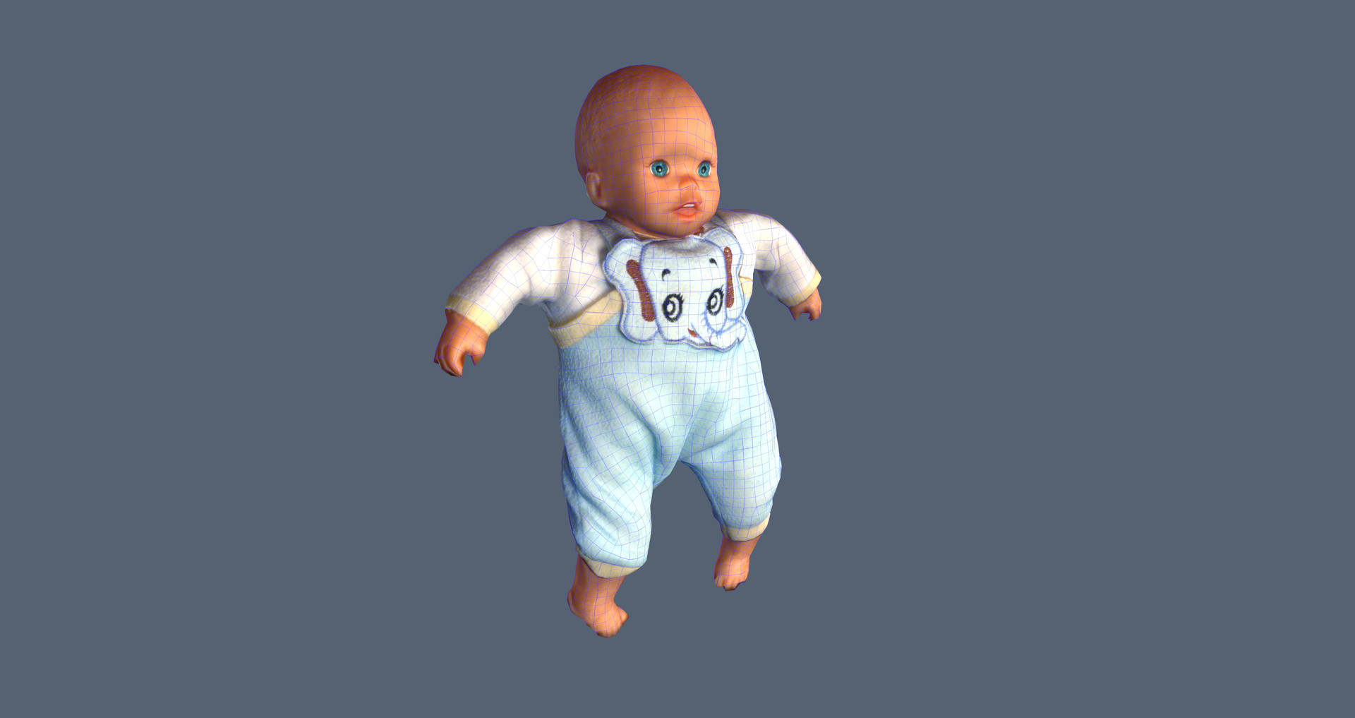 3d Model Doll Ready Games