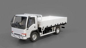 3D model Isuzu NKR Pickup Truck