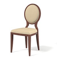 Selva Opera classic dining chair oval round back