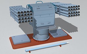 MLRS A-215 Grad 9M22 missile