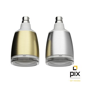 3d model pulse flex speaker light bulbs