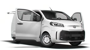 Toyota ProACE Electric Tailgate L2 HQ Interior 2024