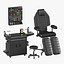 Mobilier de salon de tatouage