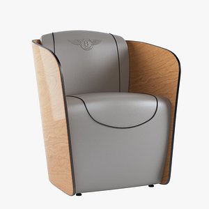 3d model bentley rugby armchair