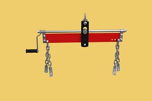 3D LOAD LEVELER ENGINE HOIST LIFT CRANE BALANCER ENGINE CHAINS HOOK