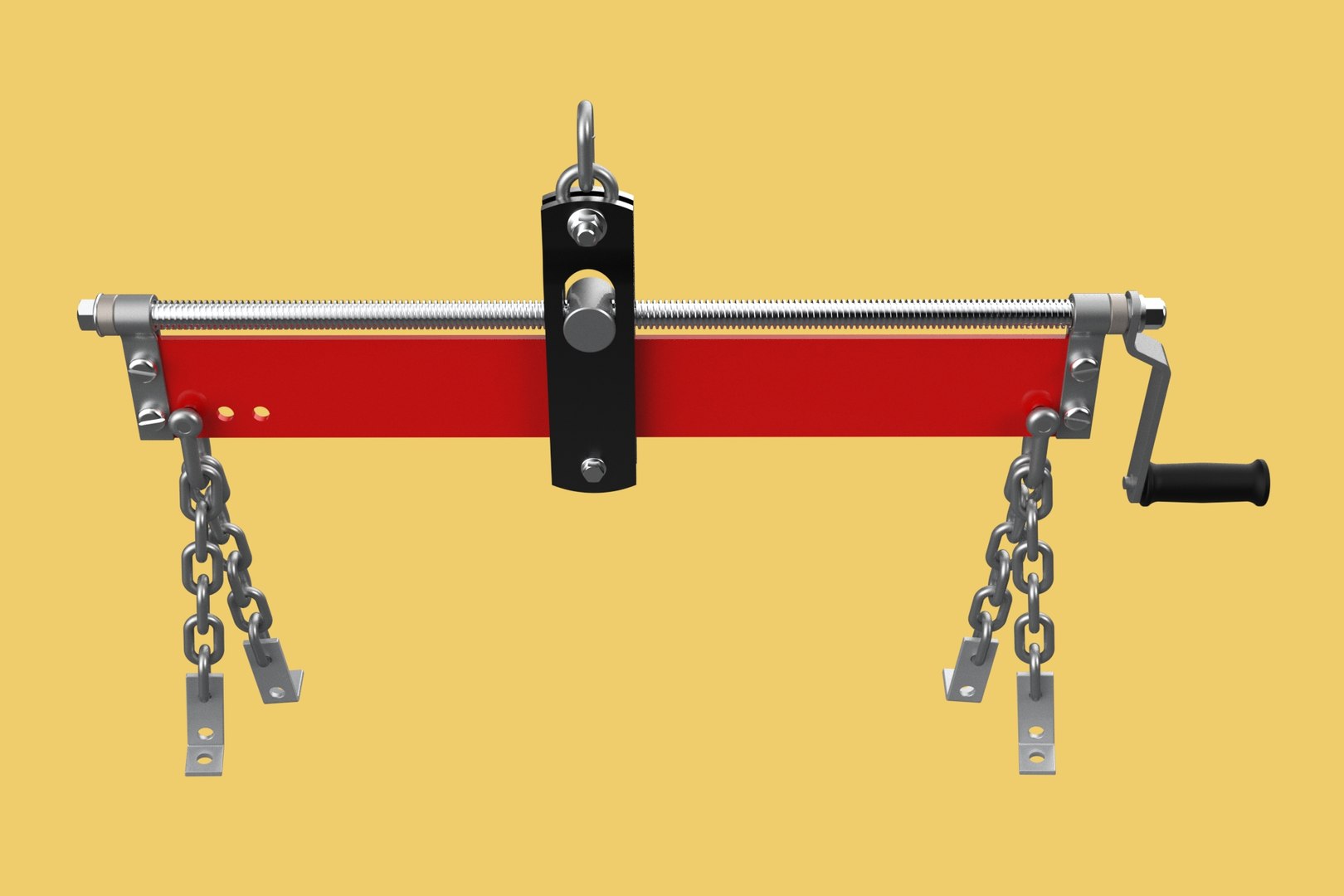 3D LOAD LEVELER ENGINE HOIST LIFT CRANE BALANCER ENGINE CHAINS HOOK ...