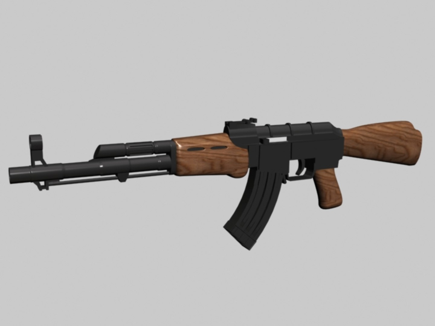 3d model ak 47 ak-47