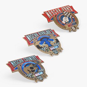 NASCAR Fan Pins Collection