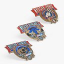 NASCAR Fan Pins Collection