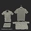 T-shirts Collection de modèles 3D