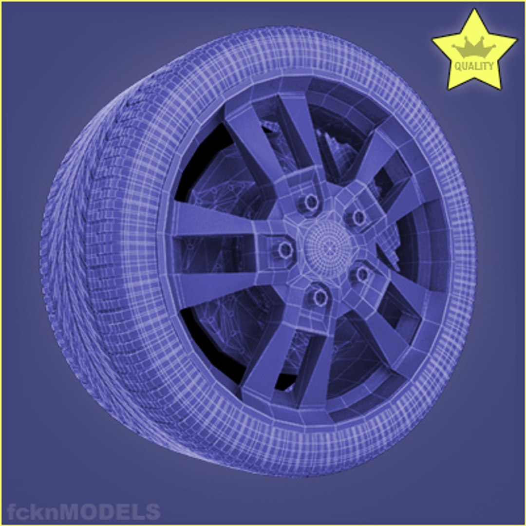 Maya Car Wheel