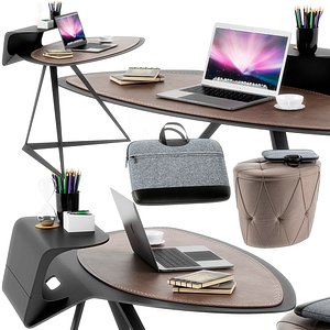 3D storm desk set cattelan model