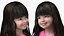 Chinese Child Girl in Swimsuit Stands with Inflatable Circle