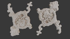 3D Decorative Clay Molding Scan