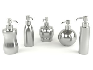 3D dispenser soap model