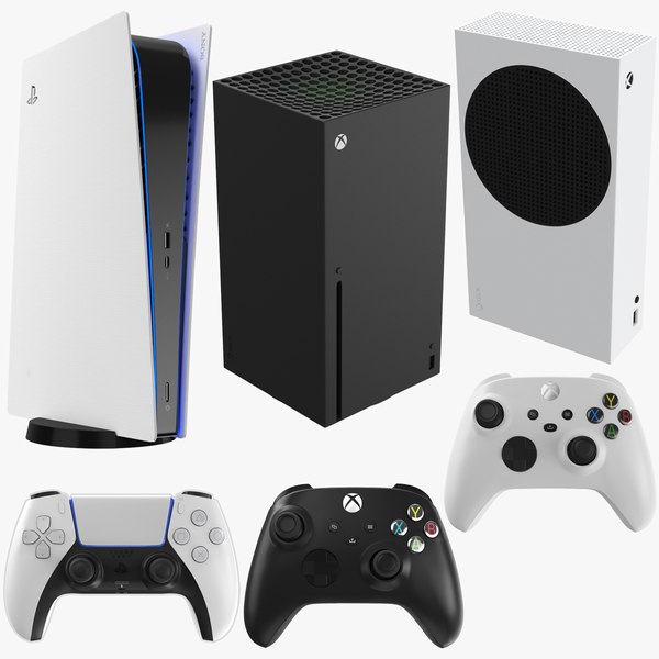 New Generation Consoles 3D model