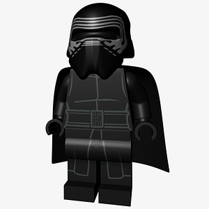 Lego Kylo Ren 3D model