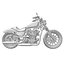 Harley-Davidson Eisen 883