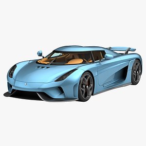 2016 koenigsegg regera car 3d obj