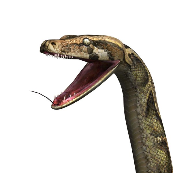3ds max reptile snake python
