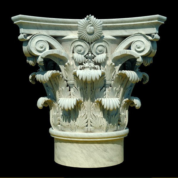 capital composite order 3d model