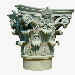 3d corinthian capital