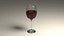 morphing di vino di vetro